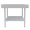 Koolmore 16 Gauge Stainless Steel Commercial Equipment Stand - 360 x 24 Heavy Duty Griddle Stand w/Undershelf EQT-163036 - alternate 8